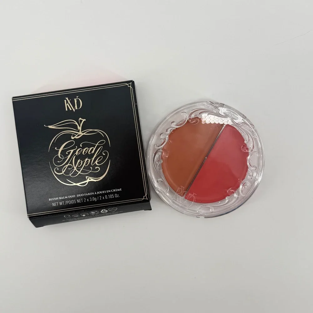 KVD Good Apple Blush Balm Duo Women 6g 30 Elusive‎ Orchard Glass Gilded Apple